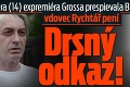 Dcéra (14) expremiéra Grossa prespievala Bartošovej hit, vdovec Rychtář pení: Drsný odkaz!