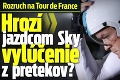 Rozruch na Tour de France: Hrozí jazdcom Sky vylúčenie z pretekov?