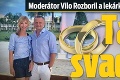 Moderátor Vilo Rozboril a lekárka Sandra Novotná: Tajná svadba!