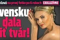 Herečka Zuzana Marošová na prvej fotke po 6 rokoch: Na Slovensku som si dala vylepšiť tvár!