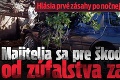 Hlásia prvé zásahy po nočnej búrke: Majitelia sa pre škody chytajú od zúfalstva za hlavu