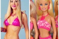 Rachel prirodzenosť veľa nehovorí: Blondínka sa zmenila na Barbie! Tá podobnosť bije do očí