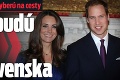 Kate a William sa vyberú na cesty: V júli budú kúsok od Slovenska