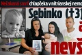 Nečakaná smrť chlapčeka v nitrianskej nemocnici, mamička plače: Sebinko († 3) umieral a nikto si to nevšimol!