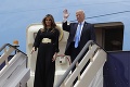 Trumpa na zahraničnej ceste potopila vlastná manželka: Ako mohla Melania toto spraviť?!