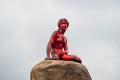 Slávnu sochu Malej morskej víly v Kodani zneuctili neznámi páchatelia: Čím si toto zaslúžila?