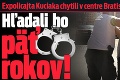 Expolicajta Kuciaka chytili v centre Bratislavy: Hľadali ho päť rokov!