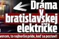 Dráma v bratislavskej električke: Sledujte muža v červenom, to najhoršie príde, keď sa postaví!