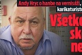 Andy Hryc o hanbe na vernisáži, ktorá mala pomôcť karikaturistovi Kazovi Kanalovi: Všetko zjedli, skoro nič nekúpili!