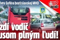 Čitateľ v šoku z manévru šoféra bratislavskej MHD: Takto jazdí vodič s autobusom plným ľudí!