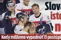 Slováci ešte istotu elity nemajú: Kedy môžeme vypadnúť či postúpiť do štvrťfinále?