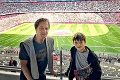 Habera sa na futbale pochválil fotkou so synom: Na koho sa mladý fešák podal?