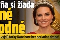 Vojvodkyňa si žiada mastné odškodné: Francúzsky magazín vyjdú fotky Kate hore bez poriadne draho!