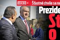 Šťastné chvíle sa razom desivo otočili! Prezident Kiska: Strach o otca