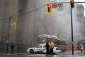 Dráma v Toronte: Dopravu narušili podzemné výbuchy a hustý dym