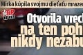 Mirka kúpila svojmu dieťaťu mrazený hrášok: Otvorila vrecko, na ten pohľad nikdy nezabudne!