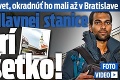 Ind prešiel celý svet, okradnúť ho mali až v Bratislave: Fotka z Hlavnej stanice hovorí za všetko!