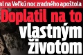 Mladík († 23) hral na Veľkú noc zradného apoštola: Doplatil na to vlastným životom