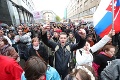 Veľký protikorupčný pochod: Bratislavské ulice zaplavili tisíce nespokojných ľudí