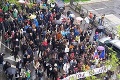 Veľký protikorupčný pochod: Bratislavské ulice zaplavili tisíce nespokojných ľudí