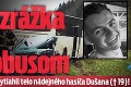 Čelná zrážka auta s autobusom: Zo zničeného vraku vytiahli telo nádejného hasiča Dušana († 19)!