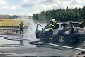 Čech išiel na návštevu do Sniny, odstavil celú diaľnicu: Auto mu zhorelo do tla!