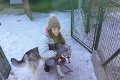 Šťastná majiteľka Terezka: Sučka Maya ju dva dni verne čakala pri snehuliakovi!