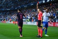 Barcelona zažila v Malage totálnu hanbu: Pozrite sa, ako trápne prišiel Neymar k červenej karte!