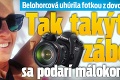 Belohorcová ohúrila fotkou z dovolenky: Tak takýto záber sa podarí málokomu!