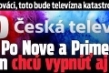 Slováci, toto bude televízna katastrofa: Po Nove a Prime vám chcú vypnúť aj ČT!