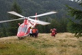Počas výstupu na Batizovský štít spadol horolezec: Záchranári mu ihneď leteli na pomoc