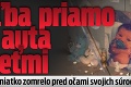 Paľba priamo do auta s deťmi: Novorodeniatko zomrelo pred očami svojich súrodencov!