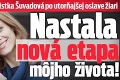 Spiritualistka Šuvadová po utorňajšej oslave žiari: Nastala nová etapa môjho života!