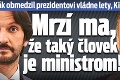 Kaliňák obmedzil prezidentovi vládne lety, Kiska reaguje: Mrzí ma, že taký človek je ministrom!