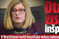 Otrasné zistenie inšpektorov: V Bratislave našli brazílske mäso nakazené salmonelózou!