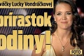 Zmena v živote speváčky Lucky Vondráčkovej: Nový prírastok do rodiny!