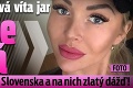 Gašparovičová víta jar úplne nahá: Najväčšie prsia Slovenska a na nich zlatý dážď!