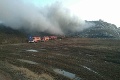 Požiar na skládke v Trnave: Hasiči už majú plamene pod kontrolou