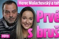 Herec Malachovský a tehotná Molnárová: Prvé foto s bruškom!