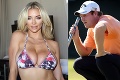 Odvážny golfista oslovil prsatú modelku s ponukou: Takú reakciu blondínky ale nečakal