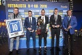 Hlavný hrdina ankety o najlepšieho futbalistu: Hamšík bral cenu a jeho video zabáva fanúšikov