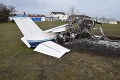 S čím môže súvisieť lietadlo zhorené neďaleko Bratislavy? Škoda je 100-tisíc eur!