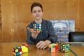 Dalibor je kráľom hlavolamov: Rubikovu kocku poskladám aj nohami!