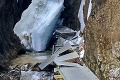 Roztápajúci sa ľadopád zničil atrakciu: Jánošikove diery do odvolania zatvorené!