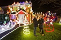 Dom bratov Brailsfordovcov vidno už z diaľky: Šialená vianočná výzdoba za 12 000 €!