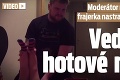 Moderátor mal prebaliť dieťa, frajerka nastražila skrytú kameru: Veď to sú hotové muky!