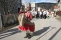 Posledná fašiangová sobota v Španej Doline a vo Valaskej: Hodovali bradaté dieťa i dvojnohý kôň