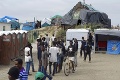 Nepokoje v utečeneckom tábore: Desiatky migrantov hádzali kamene na policajtov!
