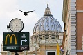 Pri Vatikáne otvorili prvý McDonald’s, kardináli zúria: Mníšky však hamburgerom nevedia odolať!