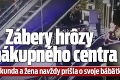 Zábery hrôzy z nákupného centra: Stačila sekunda a žena navždy prišla o svoje bábätko!